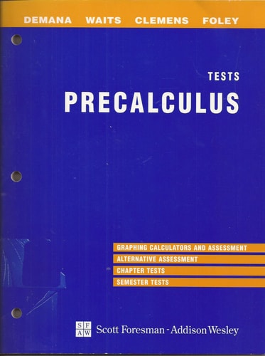 Tests: Precalculus