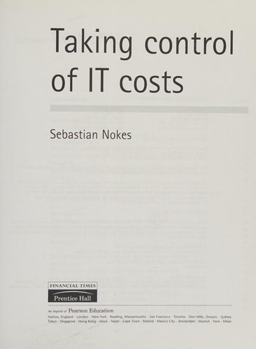 Taking Control of IT Costs