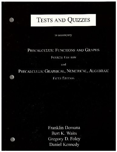 Tests and Quizzes