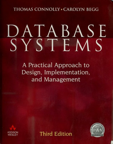 Database Systems: A Practical Approach to Design, Implementation, and Management