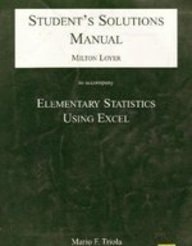 Student's Solutions Manual to accompany Elementary Statistics Using Excel