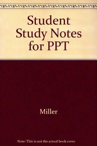 Student Study Notes for PPT