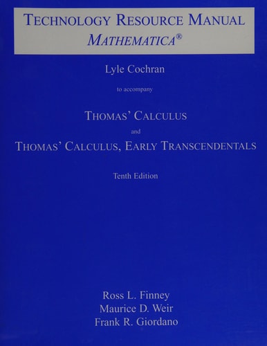 Mathematica Technology Manual