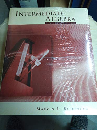 Intermediate Algebra