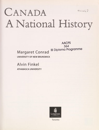 Canada: A National History