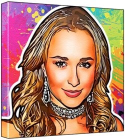 Hayden Panettiere: Pop Art Print