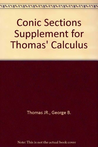 Conic Sections Supplement