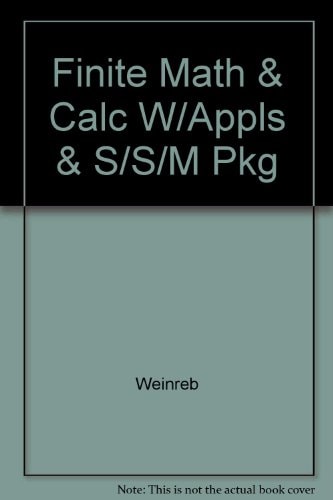 Finite Math and Calculus with Applications and Student Solutions Manual Package