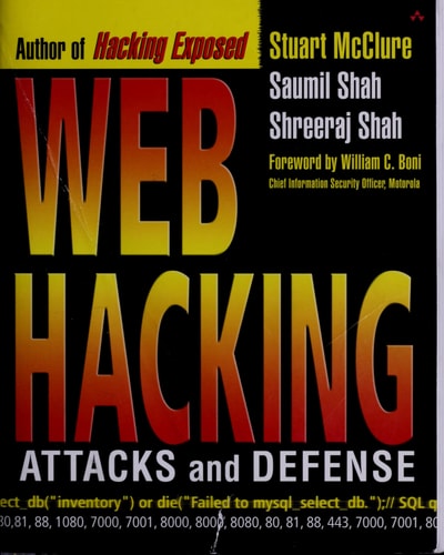 Web Hacking: Attacks and Defense