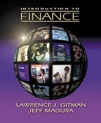 Introduction to Finance: Text and Study Guide