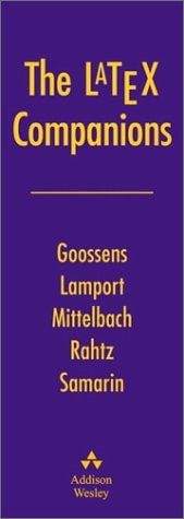 The LaTeX Companions: Basic, Advanced, Graphics, Web