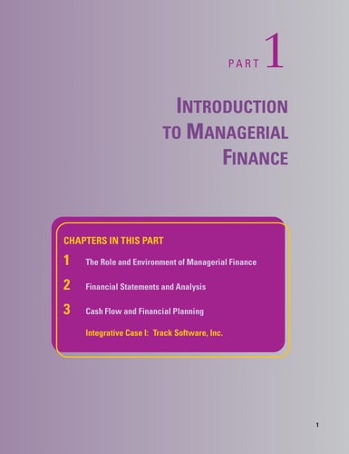 Principles of Managerial Finance