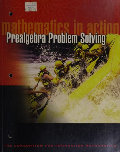 Mathematics in Action: Prealgebra Problem Solving