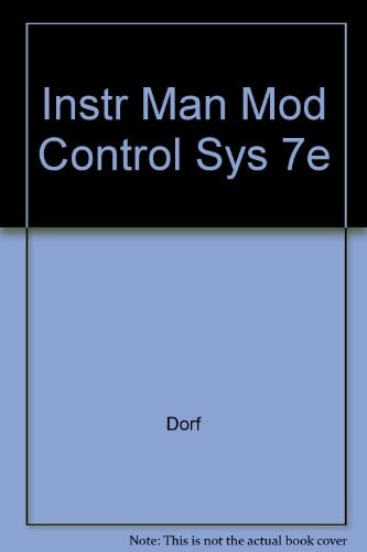 Instructor Manual for Modern Control Systems