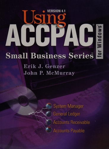 Using Accpac for Windows 2.0