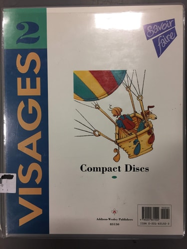Visages 2 Compact Discs Full Set of Discs