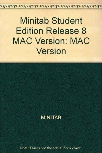 Minitab for Macintosh Release 8