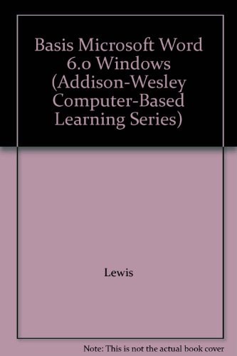 Basis Microsoft Word 6.0 Windows