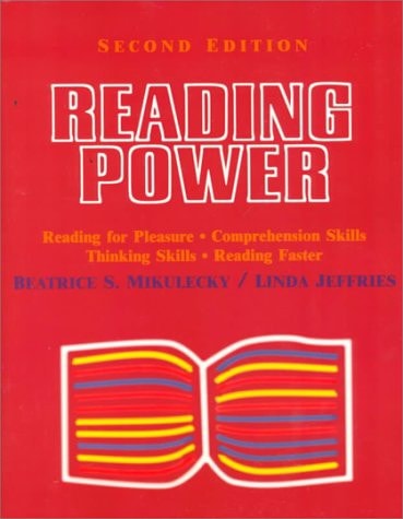 Reading Power: Reading for Pleasure, Comprehension Skills, Thinking Skills, Reading Faster