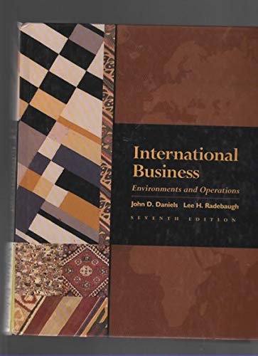 International Business: Environments & Operations - Value Edition