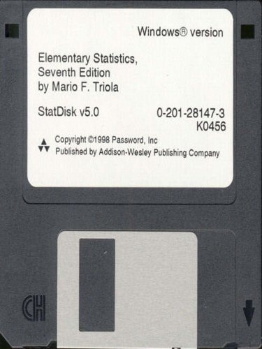 Statdisk: Elementary Statistics