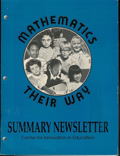 Mathematics Their Way: Summary Newsletter