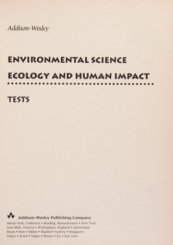 Environmental Science: Ecology and Human Impact