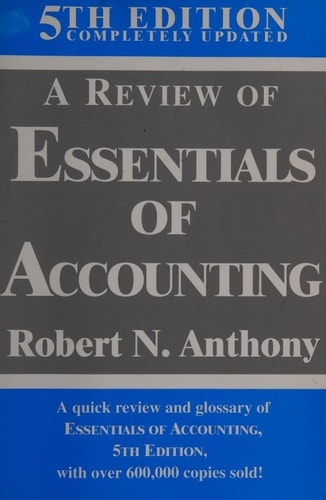 Essentials of Accounting