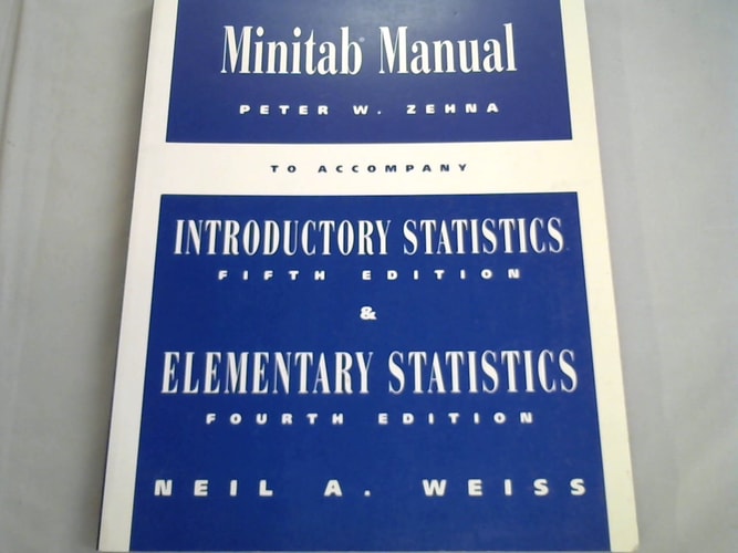 Minitab Supplement to Accompany Introductory Statistics 88330