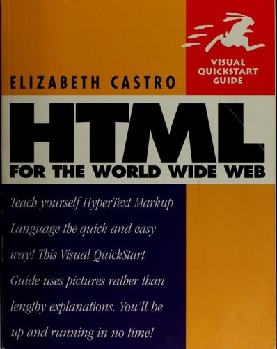 HTML for the World Wide Web: Visual QuickStart Guide