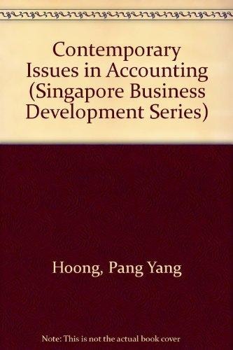 Contemporary Issues in Accounting