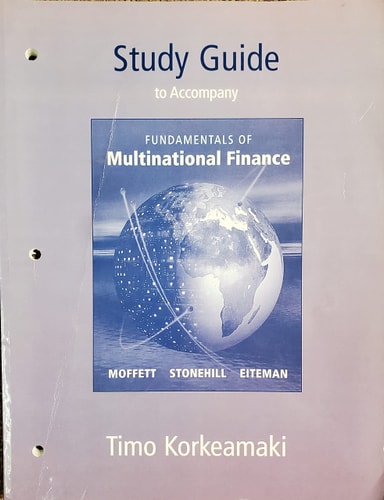 Fundamentals of Multinational Finance