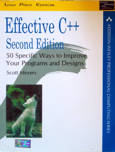 Effective C++: 50 Specific Ways to Improve Your Programs and Designs