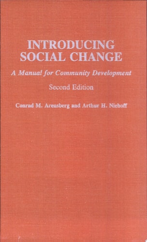 Introducing Social Change: A Manual for Community Development