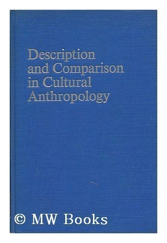 Description and Comparison in Cultural Anthropology