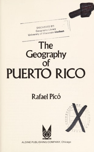 The Geography of Puerto Rico