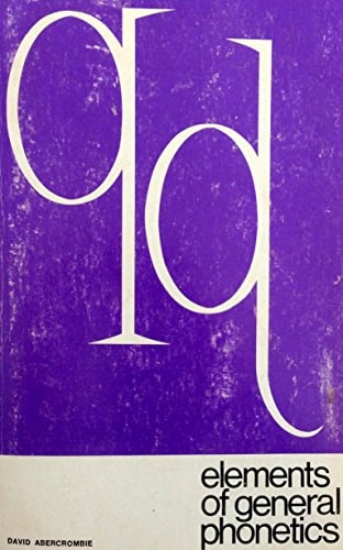 Elements of General Phonetics