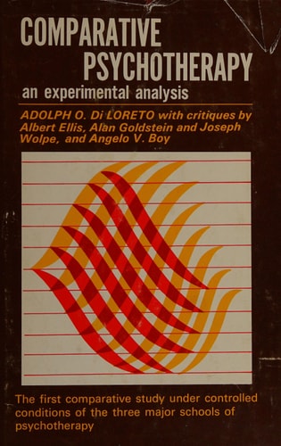 Comparative Psychotherapy: An Experimental Analysis