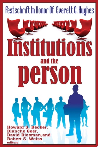 Institutions and the Person