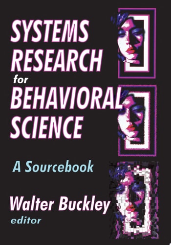 Systems Research for Behavioral Science