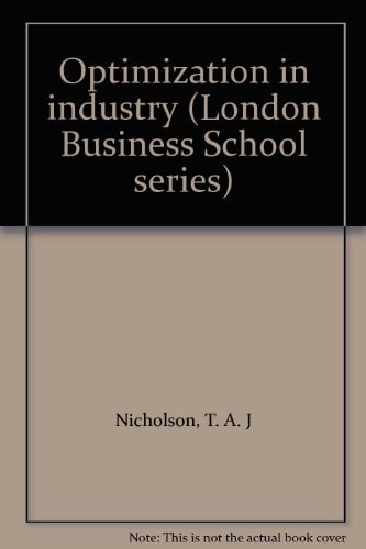 Optimization in Industry