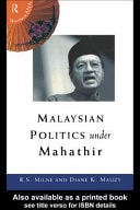 Malaysian Politics under Mahathir
