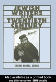 Routledge Encyclopedia of Jewish Writers of the Twentieth Century