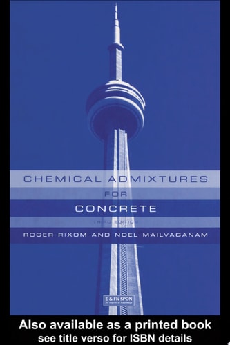 Chemical Admixtures for Concrete
