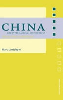 China And International Institutions