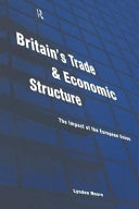 Britain's Trade and Economic Structure: The Impact of the EU