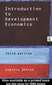 Introduction to Development Economics
