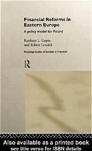 Financial Reforms in Eastern Europe