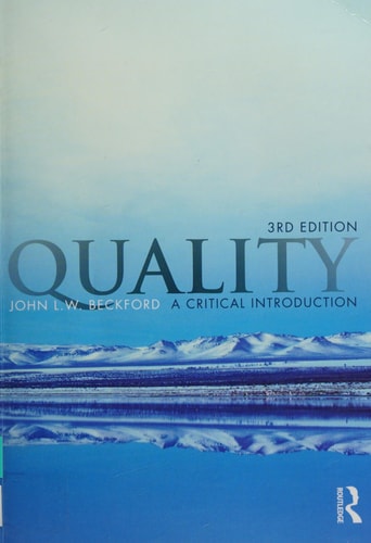 Quality: A Critical Introduction
