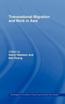 Transnational Migration And Work In Asia